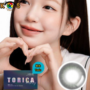 【散光】Lensme Torica Youson Vintage Black 토리카 유스온 빈티지블랙 (난시 교정용) 每月抛棄散光彩妝隱形眼鏡